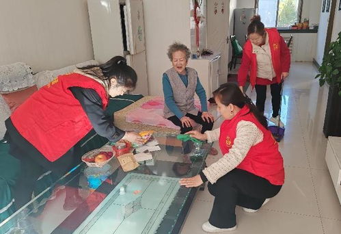 朝晖社区开展关爱孤寡老人志愿服务活动